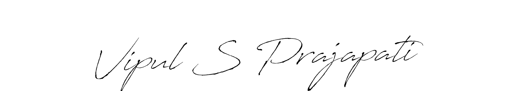 It looks lik you need a new signature style for name Vipul S Prajapati. Design unique handwritten (Antro_Vectra) signature with our free signature maker in just a few clicks. Vipul S Prajapati signature style 6 images and pictures png