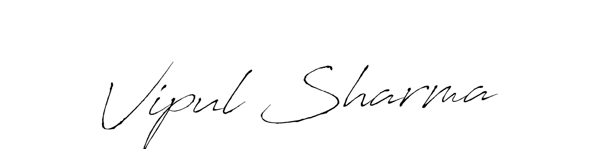 Also we have Vipul Sharma name is the best signature style. Create professional handwritten signature collection using Antro_Vectra autograph style. Vipul Sharma signature style 6 images and pictures png