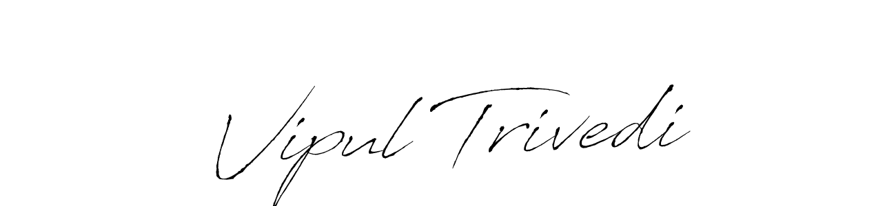 How to Draw Vipul Trivedi signature style? Antro_Vectra is a latest design signature styles for name Vipul Trivedi. Vipul Trivedi signature style 6 images and pictures png