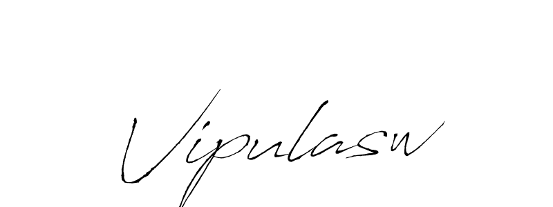 How to make Vipulasw signature? Antro_Vectra is a professional autograph style. Create handwritten signature for Vipulasw name. Vipulasw signature style 6 images and pictures png