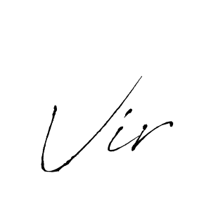 Also You can easily find your signature by using the search form. We will create Vir name handwritten signature images for you free of cost using Antro_Vectra sign style. Vir signature style 6 images and pictures png