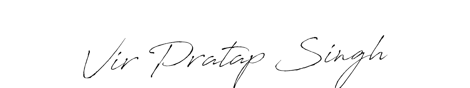 It looks lik you need a new signature style for name Vir Pratap Singh. Design unique handwritten (Antro_Vectra) signature with our free signature maker in just a few clicks. Vir Pratap Singh signature style 6 images and pictures png