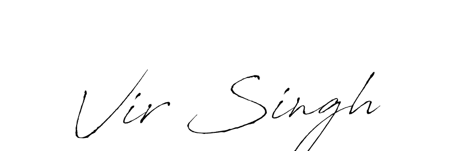 Similarly Antro_Vectra is the best handwritten signature design. Signature creator online .You can use it as an online autograph creator for name Vir Singh. Vir Singh signature style 6 images and pictures png