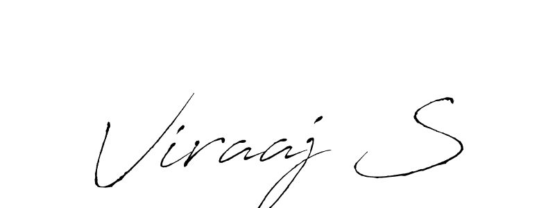 You should practise on your own different ways (Antro_Vectra) to write your name (Viraaj S) in signature. don't let someone else do it for you. Viraaj S signature style 6 images and pictures png