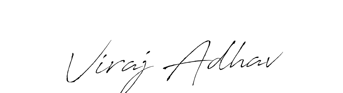 Create a beautiful signature design for name Viraj Adhav. With this signature (Antro_Vectra) fonts, you can make a handwritten signature for free. Viraj Adhav signature style 6 images and pictures png