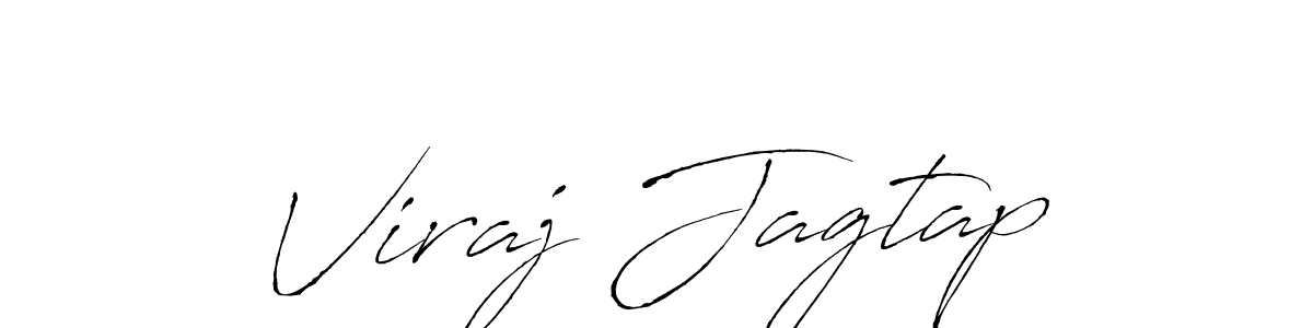 Antro_Vectra is a professional signature style that is perfect for those who want to add a touch of class to their signature. It is also a great choice for those who want to make their signature more unique. Get Viraj Jagtap name to fancy signature for free. Viraj Jagtap signature style 6 images and pictures png