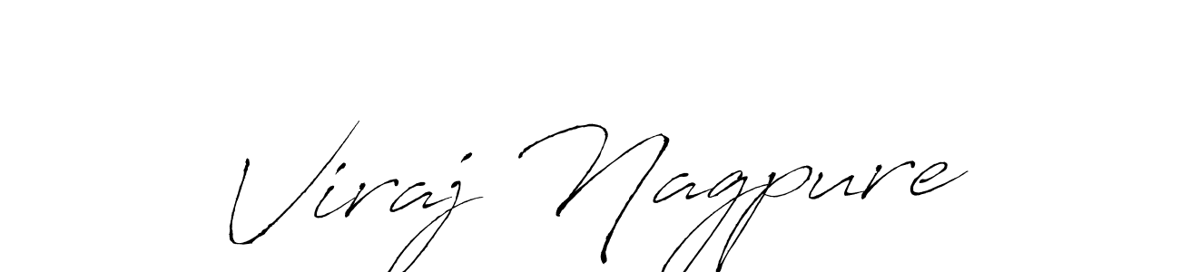 Similarly Antro_Vectra is the best handwritten signature design. Signature creator online .You can use it as an online autograph creator for name Viraj Nagpure. Viraj Nagpure signature style 6 images and pictures png