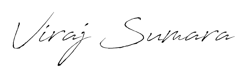 Create a beautiful signature design for name Viraj Sumara. With this signature (Antro_Vectra) fonts, you can make a handwritten signature for free. Viraj Sumara signature style 6 images and pictures png