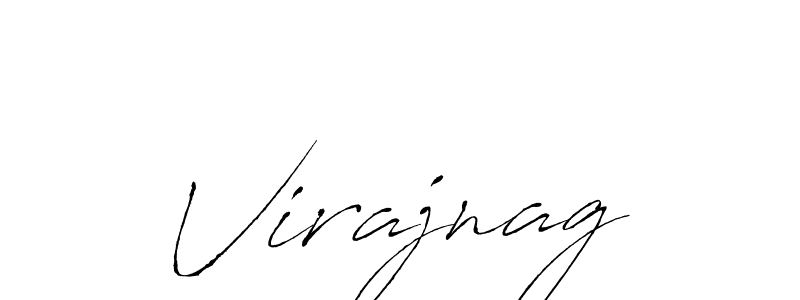 Design your own signature with our free online signature maker. With this signature software, you can create a handwritten (Antro_Vectra) signature for name Virajnag. Virajnag signature style 6 images and pictures png