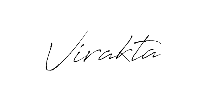 Virakta stylish signature style. Best Handwritten Sign (Antro_Vectra) for my name. Handwritten Signature Collection Ideas for my name Virakta. Virakta signature style 6 images and pictures png