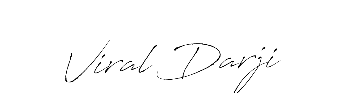 Also we have Viral Darji name is the best signature style. Create professional handwritten signature collection using Antro_Vectra autograph style. Viral Darji signature style 6 images and pictures png