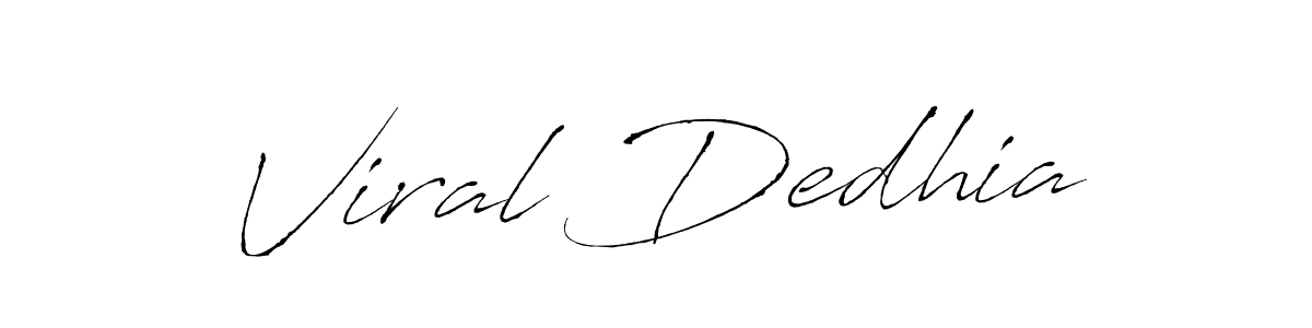 This is the best signature style for the Viral Dedhia name. Also you like these signature font (Antro_Vectra). Mix name signature. Viral Dedhia signature style 6 images and pictures png
