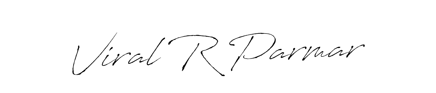 It looks lik you need a new signature style for name Viral R Parmar. Design unique handwritten (Antro_Vectra) signature with our free signature maker in just a few clicks. Viral R Parmar signature style 6 images and pictures png