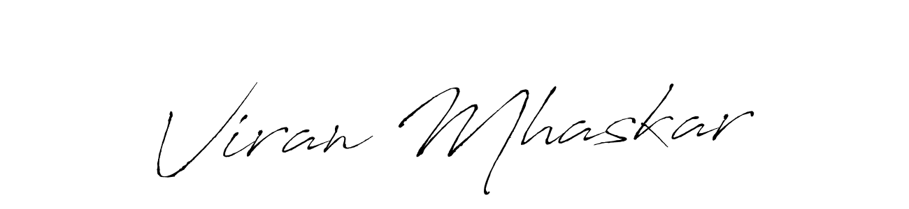 Once you've used our free online signature maker to create your best signature Antro_Vectra style, it's time to enjoy all of the benefits that Viran Mhaskar name signing documents. Viran Mhaskar signature style 6 images and pictures png