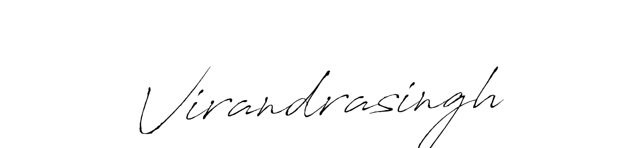 You should practise on your own different ways (Antro_Vectra) to write your name (Virandrasingh) in signature. don't let someone else do it for you. Virandrasingh signature style 6 images and pictures png