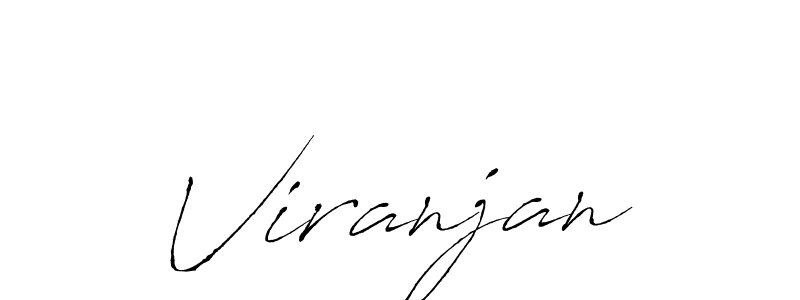 Antro_Vectra is a professional signature style that is perfect for those who want to add a touch of class to their signature. It is also a great choice for those who want to make their signature more unique. Get Viranjan name to fancy signature for free. Viranjan signature style 6 images and pictures png