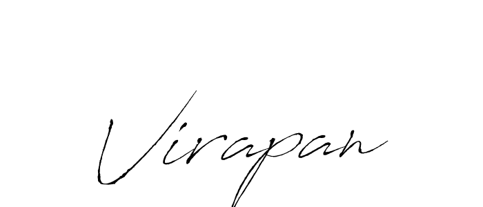 Use a signature maker to create a handwritten signature online. With this signature software, you can design (Antro_Vectra) your own signature for name Virapan. Virapan signature style 6 images and pictures png
