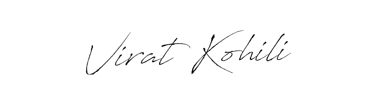 You can use this online signature creator to create a handwritten signature for the name Virat Kohili. This is the best online autograph maker. Virat Kohili signature style 6 images and pictures png