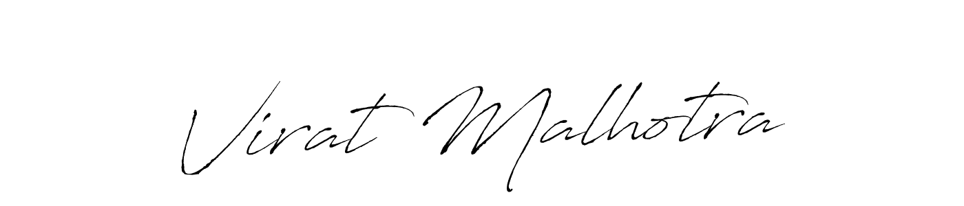 How to make Virat Malhotra signature? Antro_Vectra is a professional autograph style. Create handwritten signature for Virat Malhotra name. Virat Malhotra signature style 6 images and pictures png