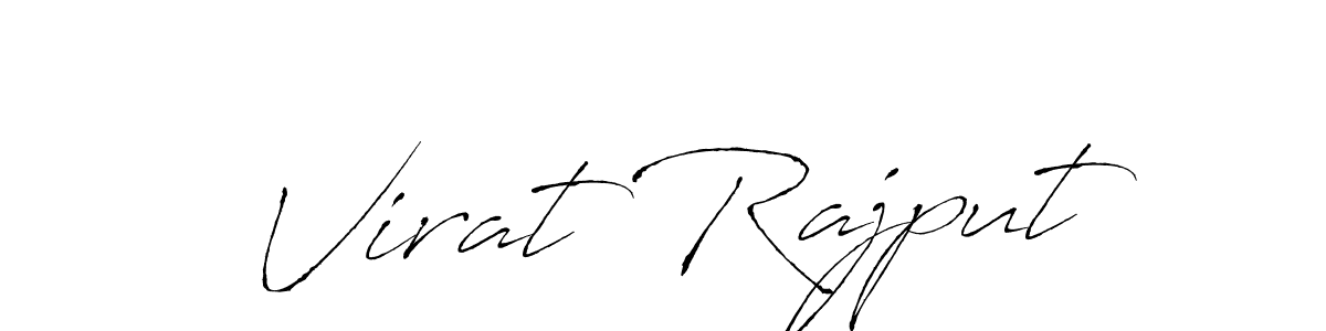 Virat Rajput stylish signature style. Best Handwritten Sign (Antro_Vectra) for my name. Handwritten Signature Collection Ideas for my name Virat Rajput. Virat Rajput signature style 6 images and pictures png