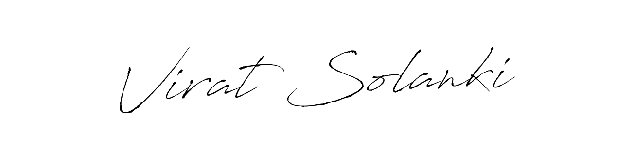 You can use this online signature creator to create a handwritten signature for the name Virat Solanki. This is the best online autograph maker. Virat Solanki signature style 6 images and pictures png