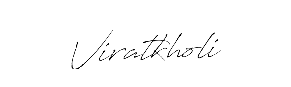 How to make Viratkholi name signature. Use Antro_Vectra style for creating short signs online. This is the latest handwritten sign. Viratkholi signature style 6 images and pictures png