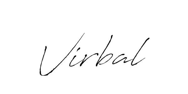 How to Draw Virbal signature style? Antro_Vectra is a latest design signature styles for name Virbal. Virbal signature style 6 images and pictures png