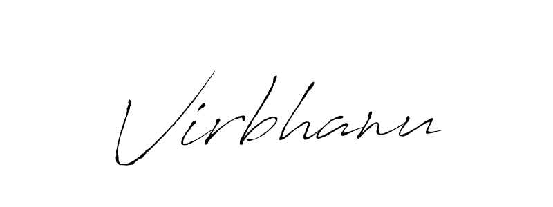 Use a signature maker to create a handwritten signature online. With this signature software, you can design (Antro_Vectra) your own signature for name Virbhanu. Virbhanu signature style 6 images and pictures png