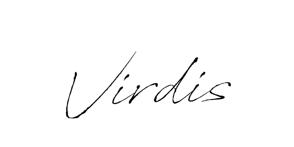 Once you've used our free online signature maker to create your best signature Antro_Vectra style, it's time to enjoy all of the benefits that Virdis name signing documents. Virdis signature style 6 images and pictures png