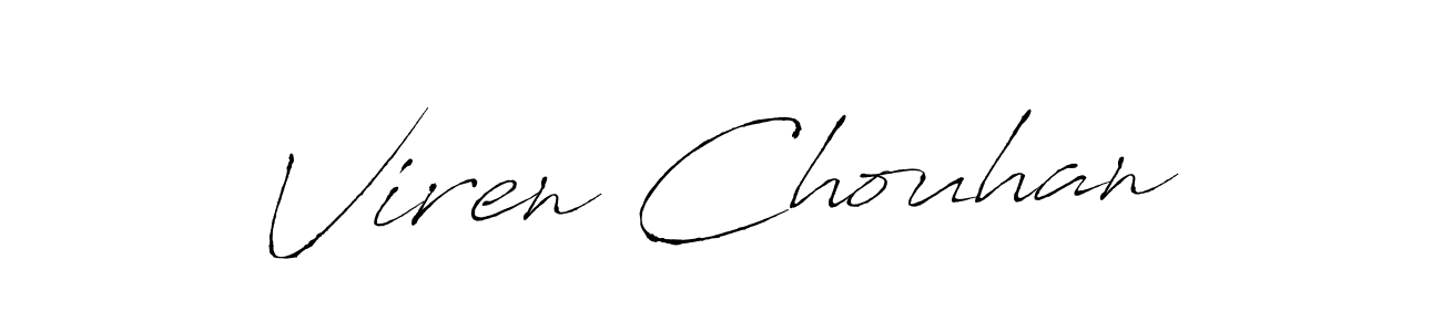 How to Draw Viren Chouhan signature style? Antro_Vectra is a latest design signature styles for name Viren Chouhan. Viren Chouhan signature style 6 images and pictures png