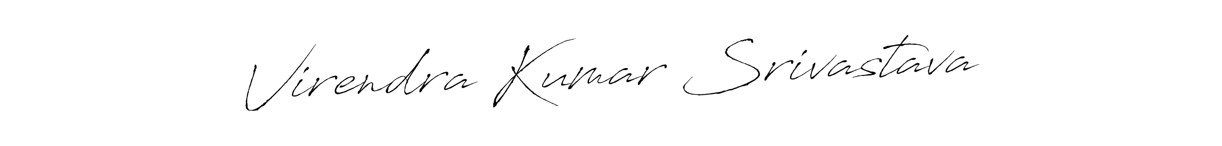 Also we have Virendra Kumar Srivastava name is the best signature style. Create professional handwritten signature collection using Antro_Vectra autograph style. Virendra Kumar Srivastava signature style 6 images and pictures png