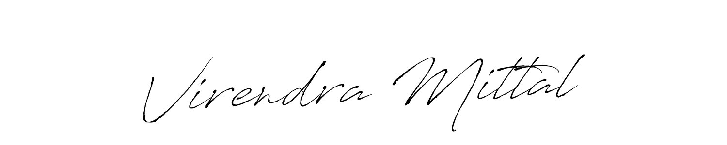Use a signature maker to create a handwritten signature online. With this signature software, you can design (Antro_Vectra) your own signature for name Virendra Mittal. Virendra Mittal signature style 6 images and pictures png