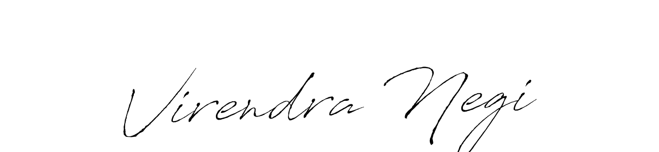 It looks lik you need a new signature style for name Virendra Negi. Design unique handwritten (Antro_Vectra) signature with our free signature maker in just a few clicks. Virendra Negi signature style 6 images and pictures png