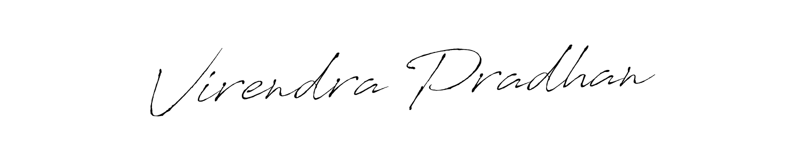 Make a short Virendra Pradhan signature style. Manage your documents anywhere anytime using Antro_Vectra. Create and add eSignatures, submit forms, share and send files easily. Virendra Pradhan signature style 6 images and pictures png