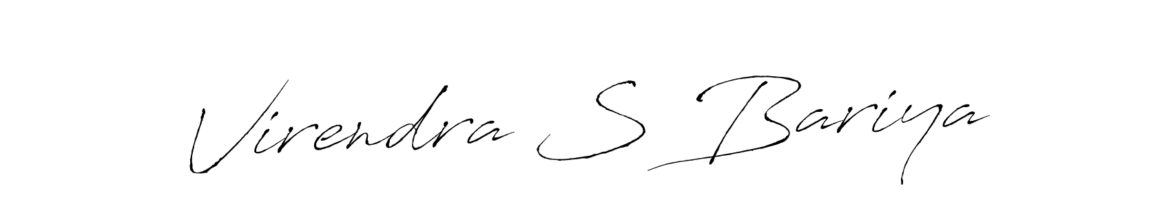 You should practise on your own different ways (Antro_Vectra) to write your name (Virendra S Bariya) in signature. don't let someone else do it for you. Virendra S Bariya signature style 6 images and pictures png