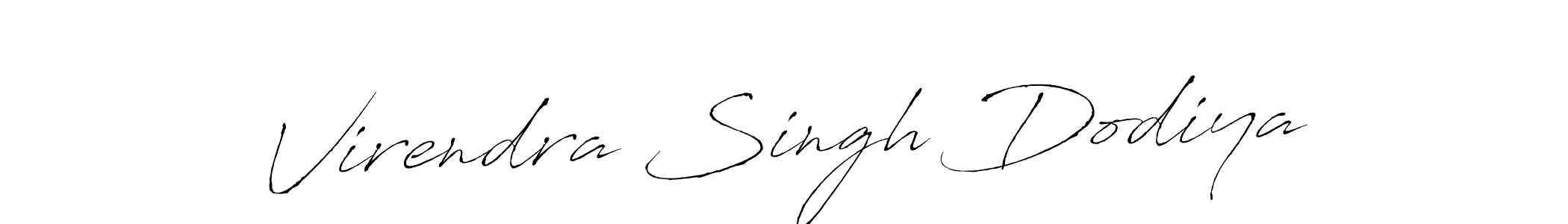 You should practise on your own different ways (Antro_Vectra) to write your name (Virendra Singh Dodiya) in signature. don't let someone else do it for you. Virendra Singh Dodiya signature style 6 images and pictures png