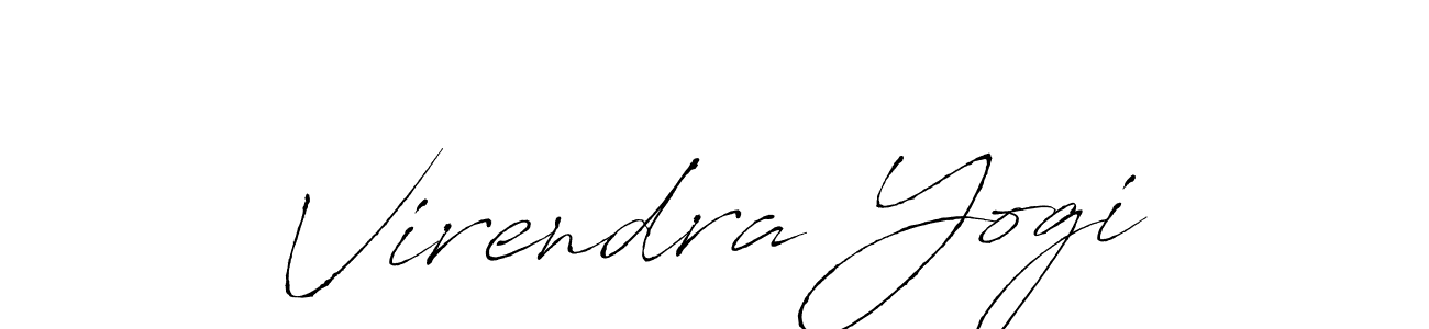 Similarly Antro_Vectra is the best handwritten signature design. Signature creator online .You can use it as an online autograph creator for name Virendra Yogi. Virendra Yogi signature style 6 images and pictures png