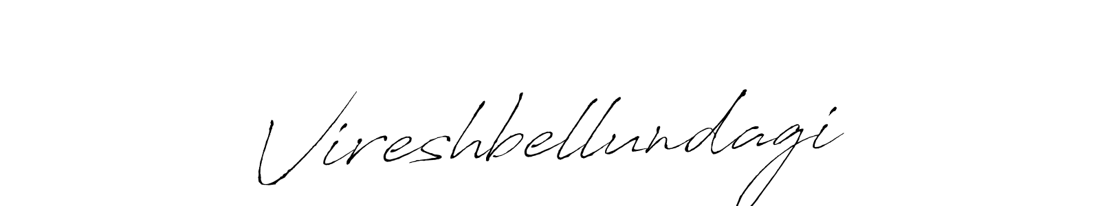 The best way (Antro_Vectra) to make a short signature is to pick only two or three words in your name. The name Vireshbellundagi include a total of six letters. For converting this name. Vireshbellundagi signature style 6 images and pictures png