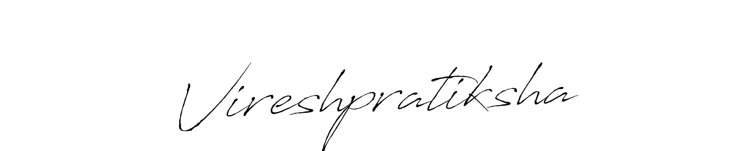 It looks lik you need a new signature style for name Vireshpratiksha. Design unique handwritten (Antro_Vectra) signature with our free signature maker in just a few clicks. Vireshpratiksha signature style 6 images and pictures png