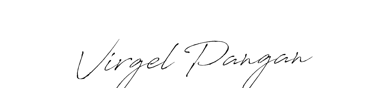 Antro_Vectra is a professional signature style that is perfect for those who want to add a touch of class to their signature. It is also a great choice for those who want to make their signature more unique. Get Virgel Pangan name to fancy signature for free. Virgel Pangan signature style 6 images and pictures png