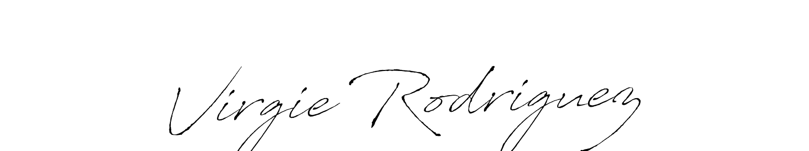 Make a beautiful signature design for name Virgie Rodriguez. Use this online signature maker to create a handwritten signature for free. Virgie Rodriguez signature style 6 images and pictures png