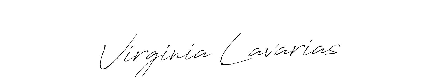 Use a signature maker to create a handwritten signature online. With this signature software, you can design (Antro_Vectra) your own signature for name Virginia Lavarias. Virginia Lavarias signature style 6 images and pictures png