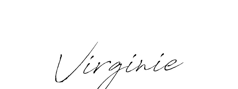 Also we have Virginie name is the best signature style. Create professional handwritten signature collection using Antro_Vectra autograph style. Virginie signature style 6 images and pictures png