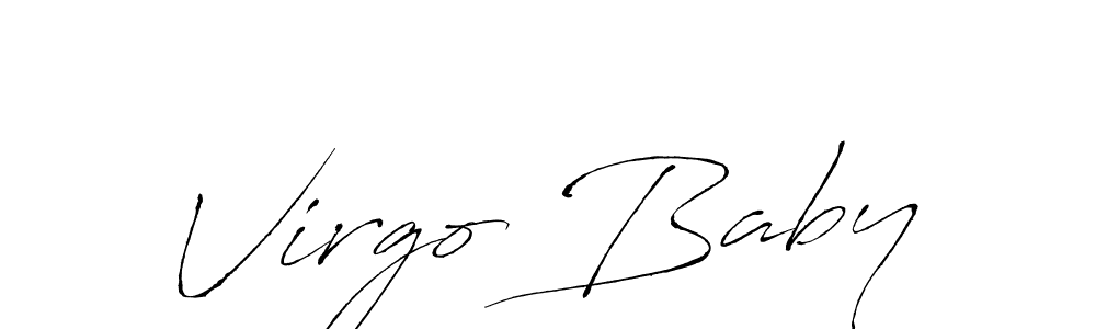 How to make Virgo Baby name signature. Use Antro_Vectra style for creating short signs online. This is the latest handwritten sign. Virgo Baby signature style 6 images and pictures png