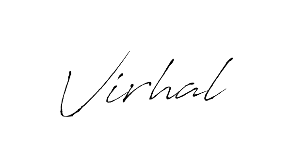 Make a beautiful signature design for name Virhal. Use this online signature maker to create a handwritten signature for free. Virhal signature style 6 images and pictures png