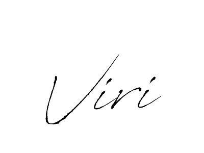 How to make Viri name signature. Use Antro_Vectra style for creating short signs online. This is the latest handwritten sign. Viri signature style 6 images and pictures png