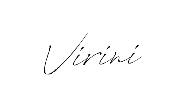 Once you've used our free online signature maker to create your best signature Antro_Vectra style, it's time to enjoy all of the benefits that Virini name signing documents. Virini signature style 6 images and pictures png