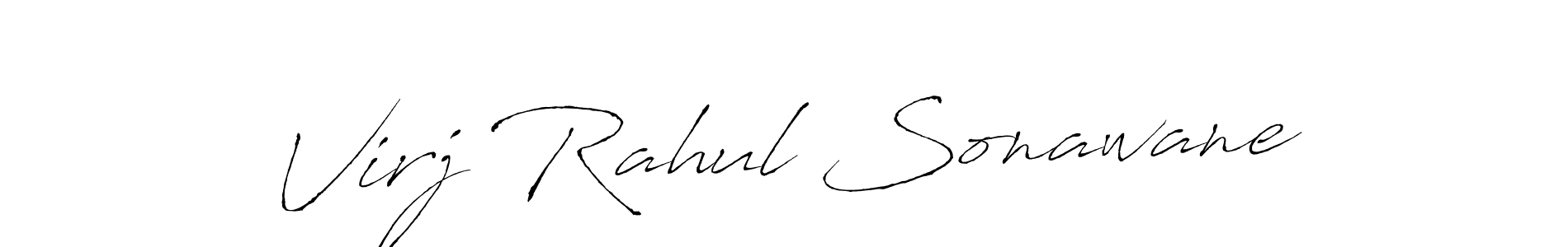 Similarly Antro_Vectra is the best handwritten signature design. Signature creator online .You can use it as an online autograph creator for name Virj Rahul Sonawane. Virj Rahul Sonawane signature style 6 images and pictures png