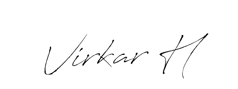 Here are the top 10 professional signature styles for the name Virkar H. These are the best autograph styles you can use for your name. Virkar H signature style 6 images and pictures png