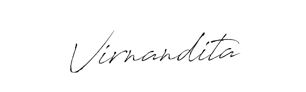 Also You can easily find your signature by using the search form. We will create Virnandita name handwritten signature images for you free of cost using Antro_Vectra sign style. Virnandita signature style 6 images and pictures png